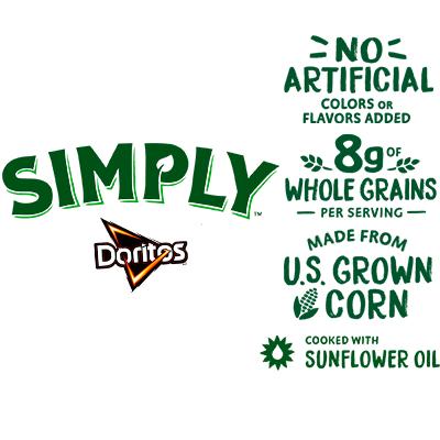 Simply Doritos Claims Green claim