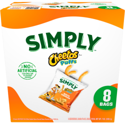 SIMPLY CHEETOS® Puffs White Cheddar Cheese Flavored Snacks Multi-Pack