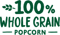 100% Whole Grain Popcorn claim