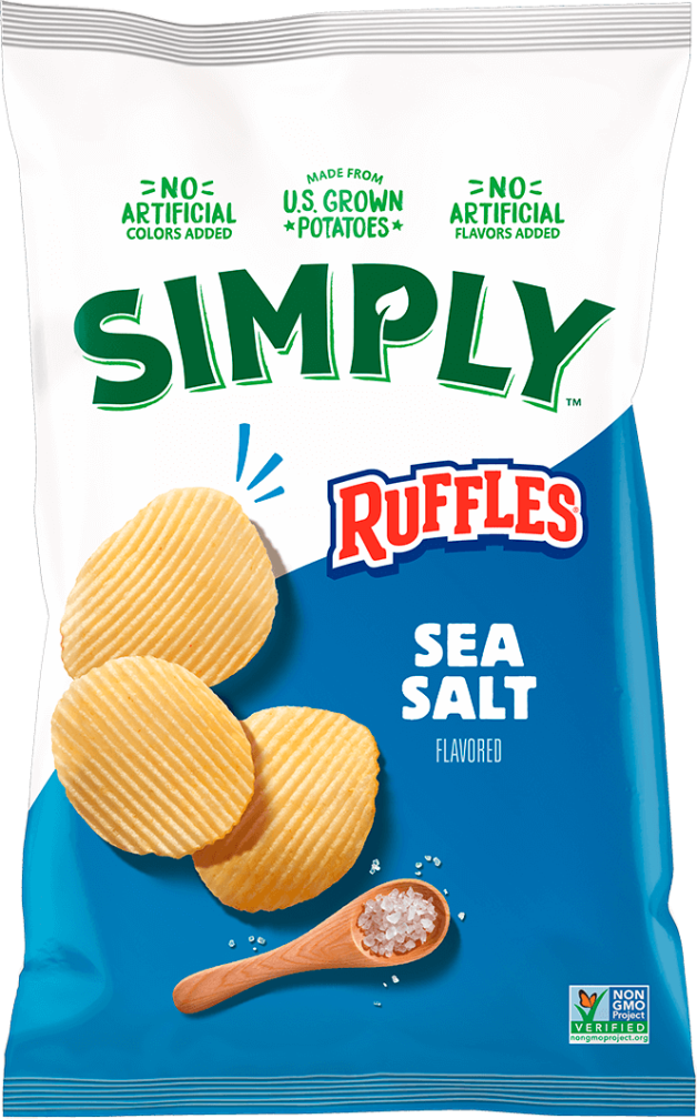 Bag of RUFFLES SEA SALT