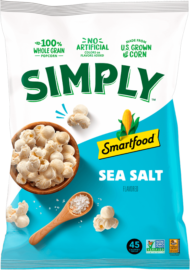 Bag of Smartfood Sea Salt