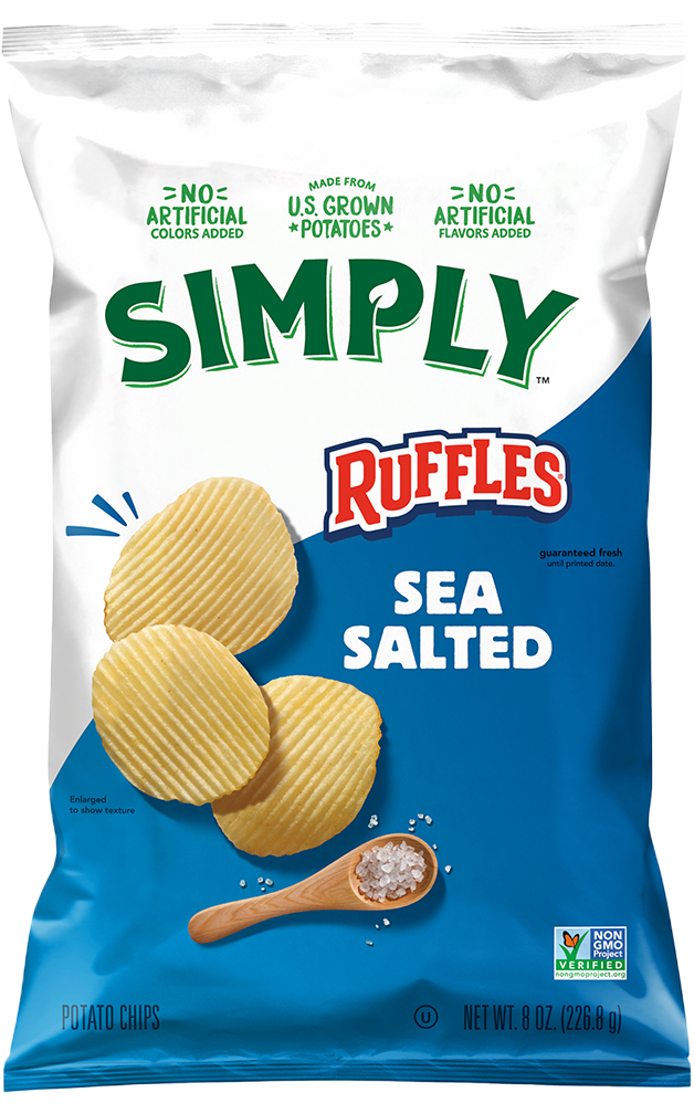 Bag of RUFFLES SEA SALT