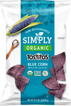 Simply TOSTITOS® Organic Blue Corn Tortilla Chips