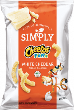 Simply CHEETOS® Puffs White Cheddar Cheese Flavored Snacks